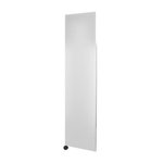 Sanicare Denso Elektrische Radiator - 180x40cm - 948W - design - thermostaat - zwart - linksonder - mat wit SW1000730