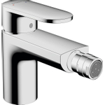 Hansgrohe Vernis Blend - eengreeps bidetkraan - met trekwaste - hoogglans chroom SW651416
