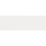 Rhein Horizon Carreau mural 10x30cm 10mm pâte blanche Blanc SW363631