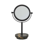 Aquanova Porto miroir grossissant – rond Ø 15 cm – double face, grossissement 3x – Noir SW1108614
