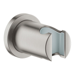 Grohe Rainshower Handdouchehouder - niet verstelbaar - ronde rozet - Supersteel (RVS) SW73279