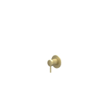 IVY Bond Afbouwdeel - voor inbouw douchemengkraan - - eenhendel - ronde rozet - Geborsteld mat goud PVD SW1030900