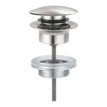 Grohe Afvoergarnituur - push-open - Supersteel (RVS) SW228380