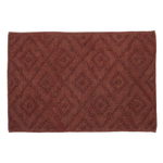 Sealskin aztec tapis de bain 60x90 cm en coton rose foncé SW699487