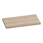 BRAUER Ocean Medium plan de toilette - 80x46x4cm - chêne à lattes blanc SW371963