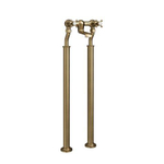 Crosswater Belgravia pieds de baignoire pour robinet - sur pied - laiton brossé (or) SW1175912