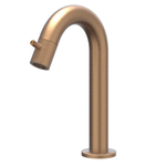 IVY Concord Robinet de lavabo - courbé - montage en surface - bas - ACIER INOXYDABLE 316 - cuivre brossé mat PVD SW1031219