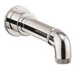 Crosswater MPRO INDUSTRIAL Bec de baignoire - 17,5 cm - mural - chrome SW451382
