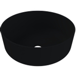 Thebalux opbouwkom keramiek Siena rond 36 mat zwart SW717319