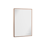 Crosswater MPRO Miroir - 70x50cm - vertical/horizontal - éclairage LED - Bronze brossé SW1026472