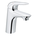 Grohe Wave New Waterbesparende Wastafelkraan - M-Size - ES energiebesparend - met push-open garnituur - chroom SW87119