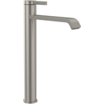 Villeroy & Boch Dawn 1 greeps wastafelkraan verhoogd - zonder pop up afvoergarnituur - Brushed Nickel (rvs) SW974157