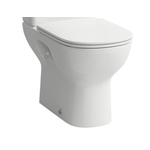 Laufen Lua WC à poser duobloc 36x65x42cm à fond profond sans bride AO sans traitement anticalcaire Céramique Pergamon SW786308