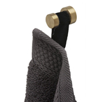 Geesa Nemox Crochet porte-serviette Doré brossé SW451864