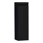 BRAUER Joy Armoire de salle de bains - 120x35x35cm - 1 porte - sans poignée - ouverture à droite - noir mat SW370784