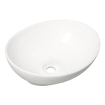 Wiesbaden Barco Waskom ovaal - 40x33x14.5cm - keramiek - glans wit SW72922