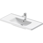 Duravit d-neo lavabo 100.5x48x17cm 1 trou pour robinetterie rectangle céramique blanc SW640384