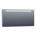 BRAUER Promise Deluxe armoire de toilette – 139 x 70 x 15 cm – LED directe – Gris mat SW371710