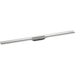 Hansgrohe RainDrain Flex douchegoot - 120cm - wandmontage - brushed stainless steel (rvs) SW1590376
