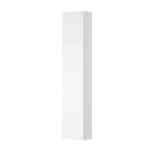 INK Dock Armoire colonne haute avec miroir intérieur 35x169x20cm MDF laqué blanc mat SB1241100