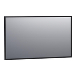 Saniclass Silhouette Miroir 118x70cm noir aluminium SW228064