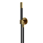Hotbath Archie Handdouche - Wandsteun - uitlaat - doucheslang 1.5m - voor inbouwkranen - PVD - geborsteld messing (goud) SW798965
