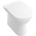 Villeroy & Boch O.novo staand bidet - met overloop - 1 kraangat CeramicPlus - White Alpine (glans wit) 0124161