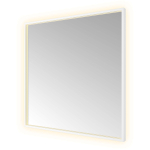 Hotbath &MORE Spiegel direct en indirect LED color changing spiegelverwarming met afstandsbediening Mat wit SW1246068