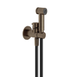 Hotbath Mate Ensemble douchette à gâchette avec flexible de douche 1 m, support avec mitigeur AB Laiton vieilli SW1247739