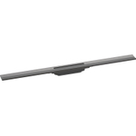 Hansgrohe RainDrain Flex douchegoot - 90cm - brushed black chrome (zwart) SW1590355