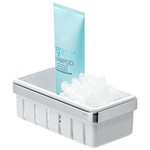 Geesa Frame Panier de douche 21cm Blanc / Chrome SW334343