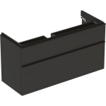 Geberit Smyle Square onderkast - 1184x617x470mm - 2 laden - lava mat (hout) SW417377
