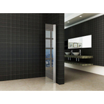 Wiesbaden Comfort scharnierende zijwand 30cm met muurprofiel NANO coating 10mm SHOWROOMMODEL SHOW22088
