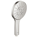 GROHE Rainshower SmartActive Douche à main 13cm 3 Jets Supersteel SW472426