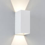Astro Oslo 160 applique LED 2x3W 3000K blanc 7x10x36cm IP65 aluminium A SW75663