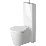 Duravit Starck 1 cuvette WC au sol combinée à chasse profonde universelle sans réservoir blanc 0295910