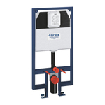 Grohe Rapid SL WC-element - voor voorwand- of systeemwandmontage - 113cm - inclusief wandbevestiging - voor smalle kleine ruimtes - inbouwdiepte 95mm 0465069