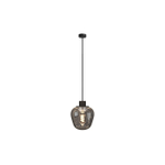 Thebalux plafond hanglamp mat zwart 2700K rond 14cm SW831936