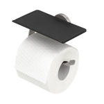 Tiger Noon Porte-papier toilette - avec planchette - Inox brossé SW1030682
