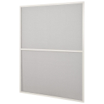 Screenlite moustiquaire encastrable 100x150x2cm aluminium blanc SW450739