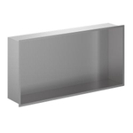 Crosswater Niche de douche - 61x30,5cm - acier inoxydable brossé SW1176240