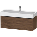 Duravit D-neo Meuble sous vasque 118.4x44.2x44cm 1 tiroir Noyer (foncé) mat SW641200