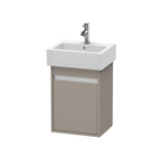 Duravit Ketho Meuble sous-lavabo avec 1 porte 40x32x55cm à droite pour Vero 070445 basalte 0280147