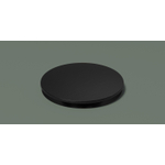 Hotbath Cobber Trop-plein de baignoire - prolongé - Noir mat PVD SW1117719