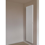 Vasco E-PANEL Radiateur Électrique Design 50x180 cm - 1250 Watts - Acier Traffic White SW524186