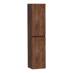 BRAUER Joy Armoire de salle de bains - 160x35x35cm - 2 portes - sans poignées - ouvrant à gauche ou à droite - Forest Cacao SW370880