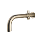 Xellanz bec de baignoire encastré avec inverseur rond 23cm acier brossé PVD SW385115