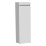 Saniclass Solution Badkamerkast - 120x35x35cm - 1 greeploze linksdraaiende deur - MDF - hoogglans wit SW370731