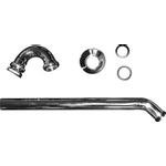 Duravit Philippe Starck 1 & 2 Divers bidet buissifon 5/4" - met muurbuis - 21.5cm - met rozet - chroom 0299857