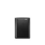 Brabantia Bo Poubelle - 7 litres - seau intérieur en plastique - noir mat SW1026519
